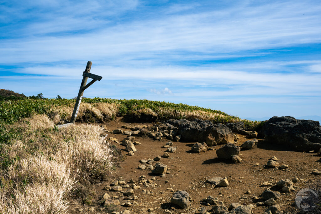 箕輪山頂上