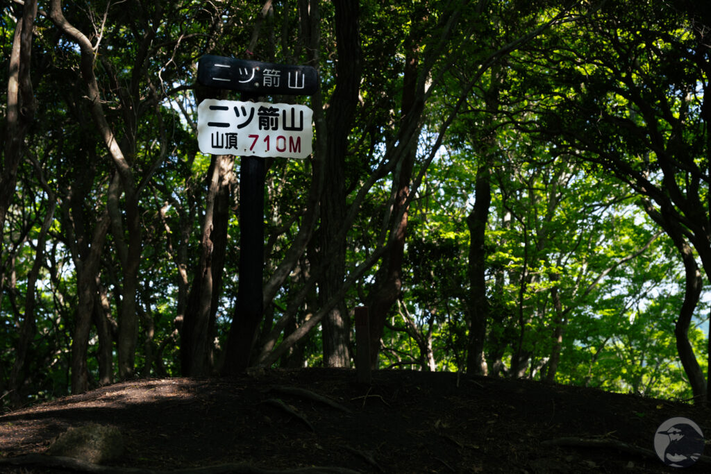二ツ箭山山頂