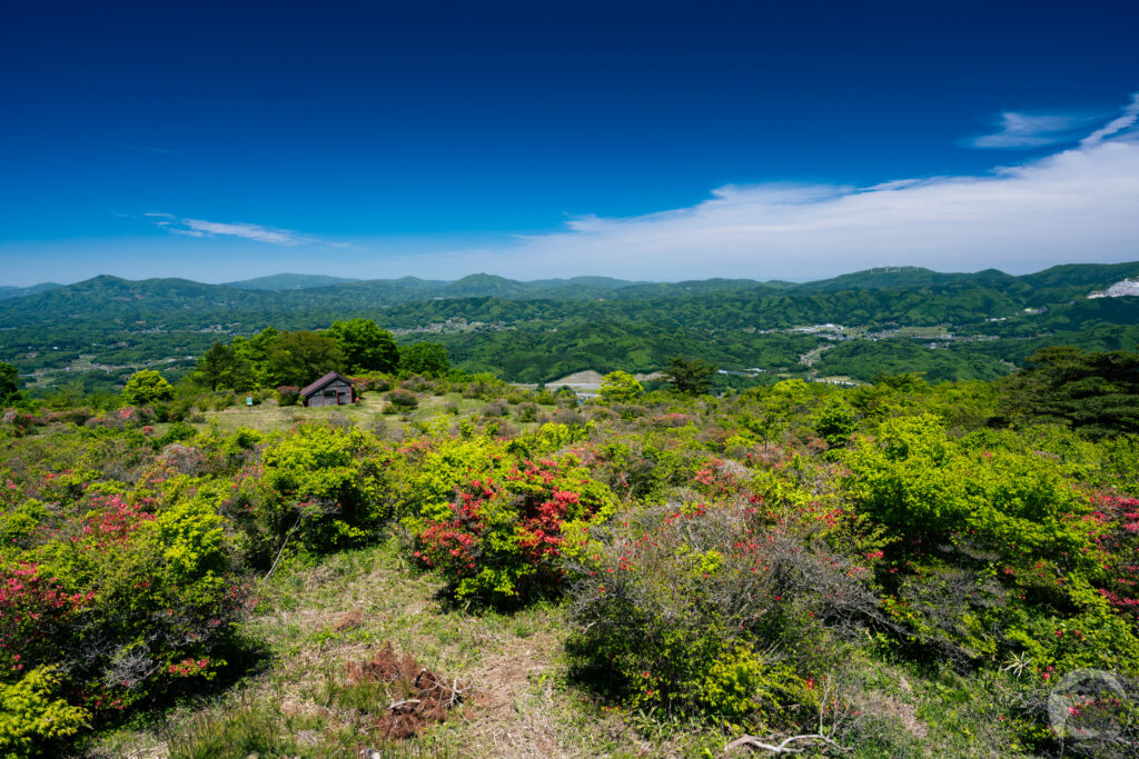 山頂北東方面