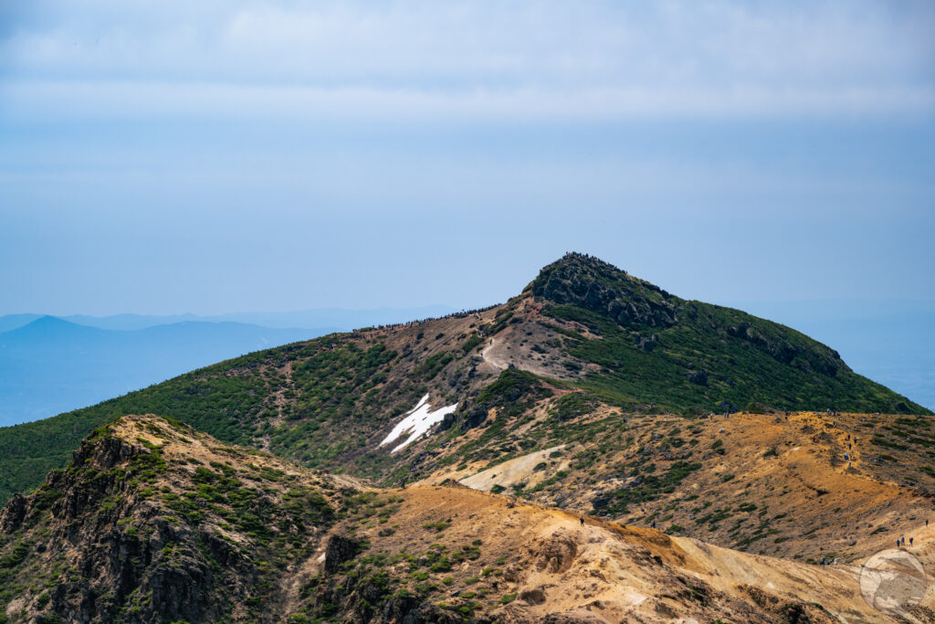 鉄山から安達太良山頂