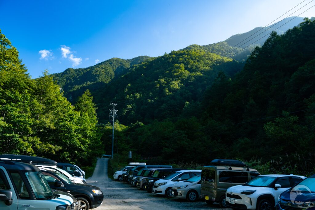 中房登山口第一駐車場