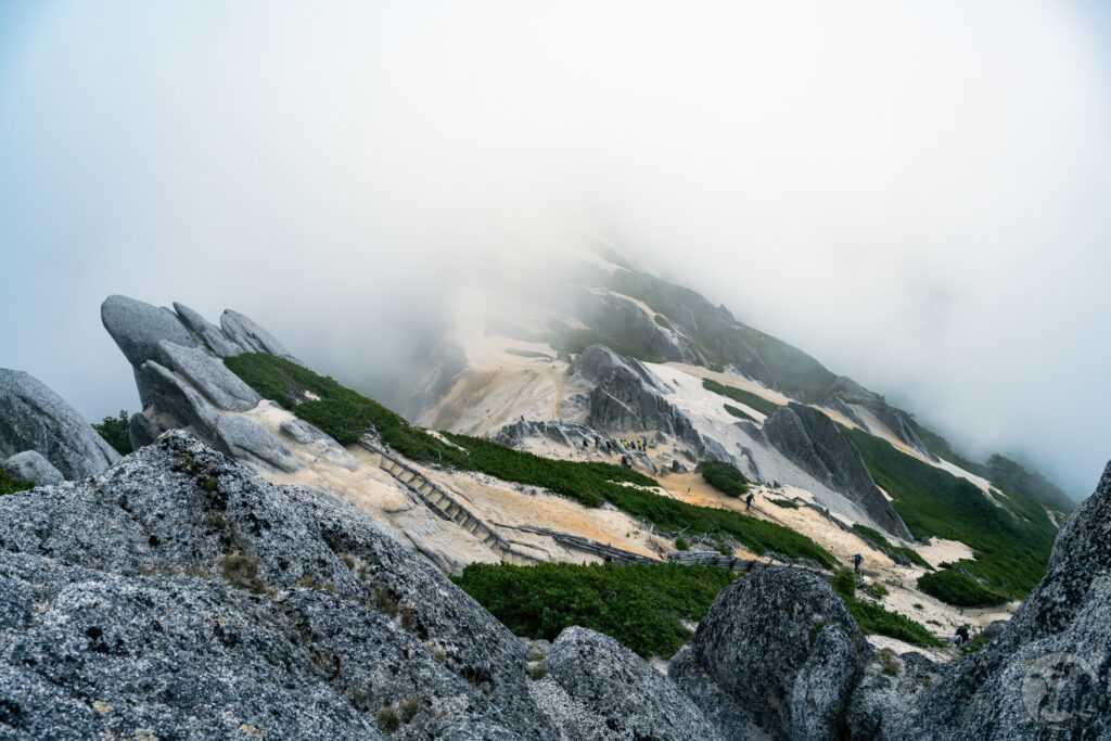 山頂からの景色
