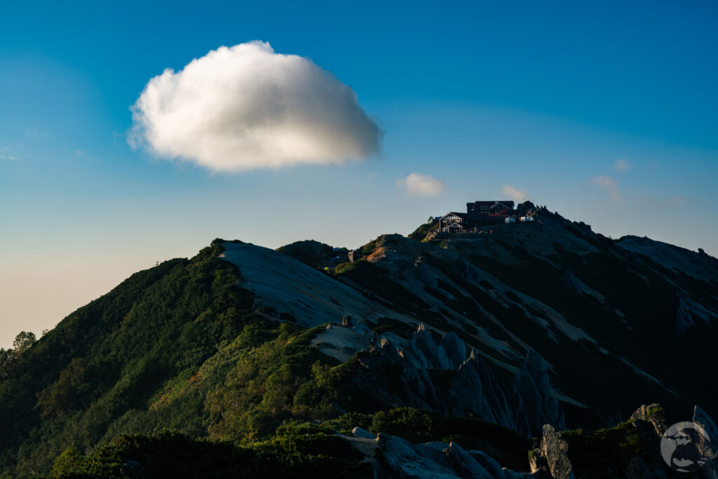 浮雲と燕山荘