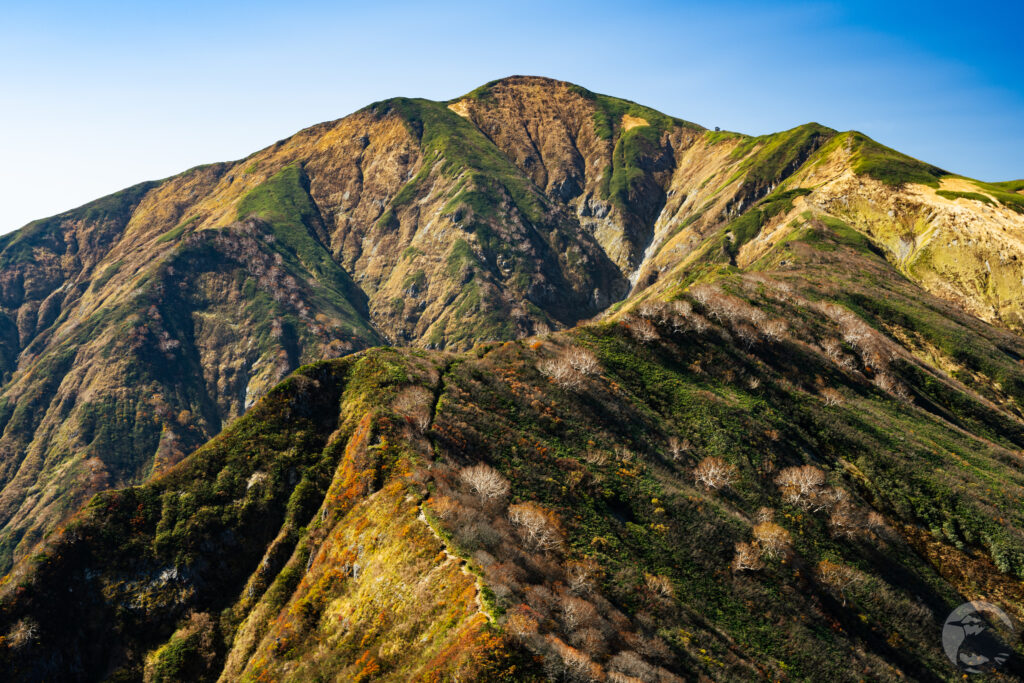 小朝日岳から大朝日岳