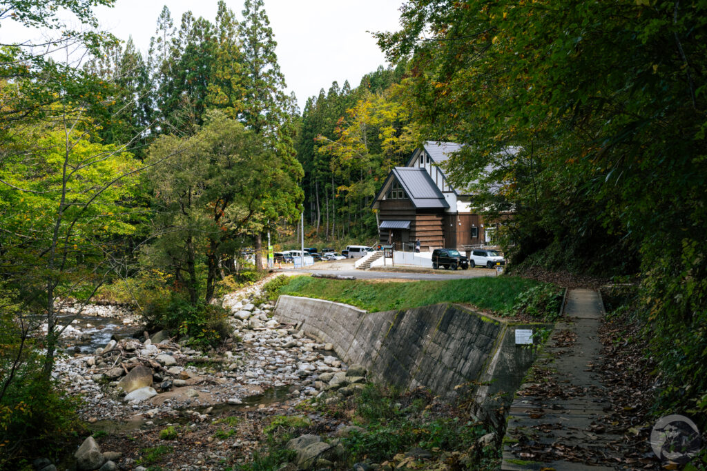 古寺鉱泉駐車場復路