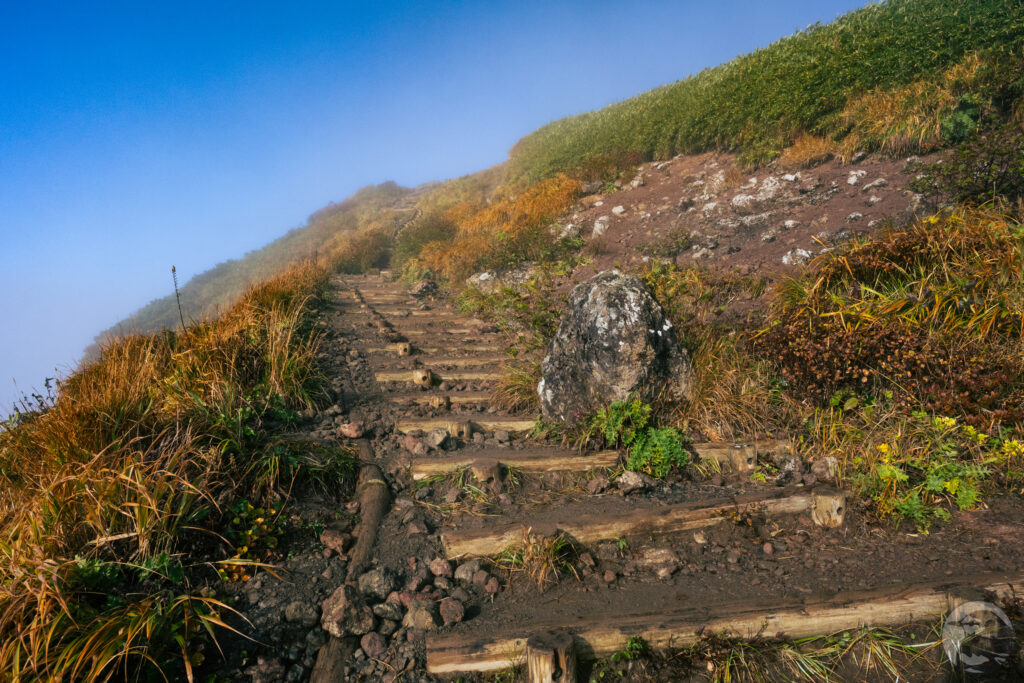 頂上への階段