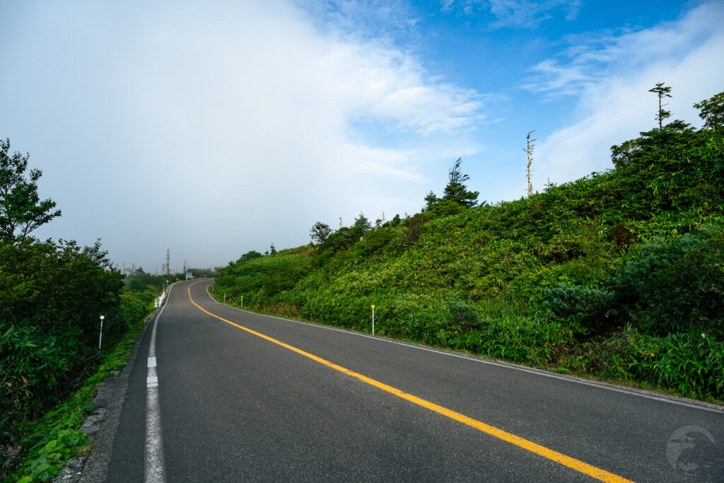 南蔵王縦走路への道