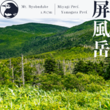 【東北】南蔵王縦走〜刈田峠から花咲く湿原と静かな稜線へ〜【8月】
