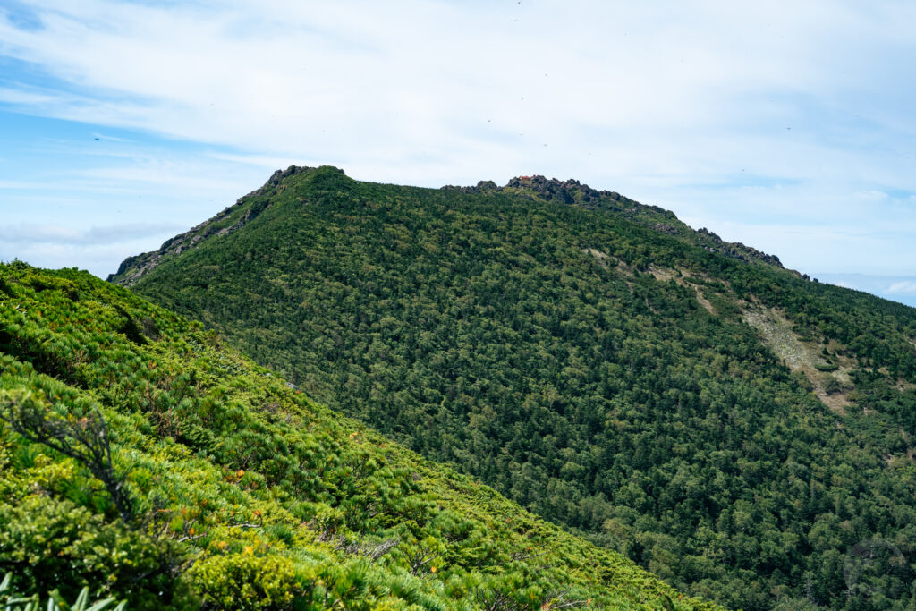 剣ヶ峰から早池峰