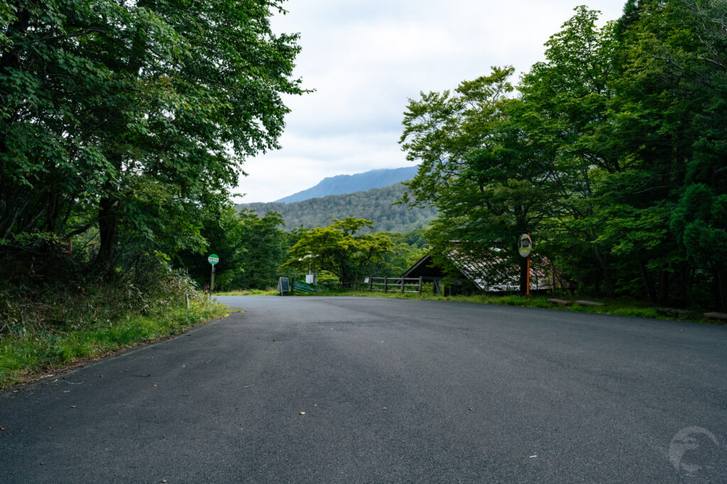 河原の坊に下山